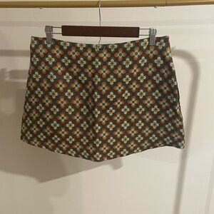 Pink Lily Retro Mod Skirt